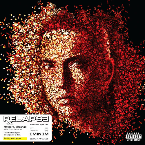 eminem cd cover relapse. Eminem Relapse Album Sold 1.8